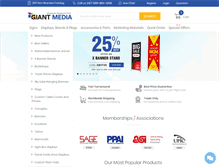 Tablet Screenshot of giantmediaonline.com